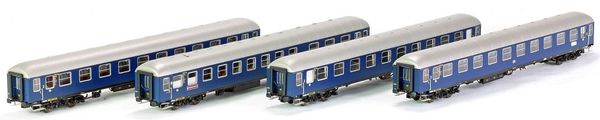 Kato HobbyTrain Lemke H43031 - 4pc Set F-Train coaces 1954